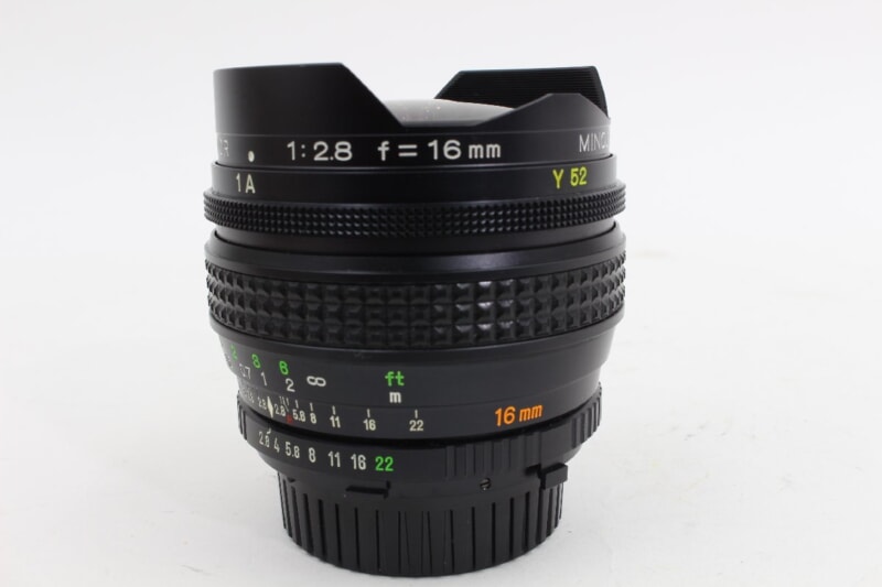 MINOLTA（ミノルタ）MD FISH-EYE ROKKOR 16mm F2.8 魚眼レンズの画像1
