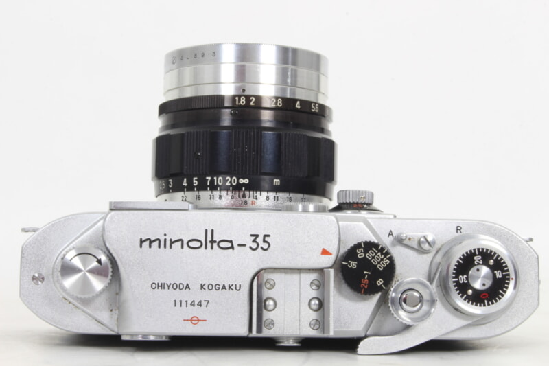 Minolta 35 MODEL IIB・レンズ SUPER ROKKOR 5cm F1.8（CHIYODA KOGAKU）の画像1