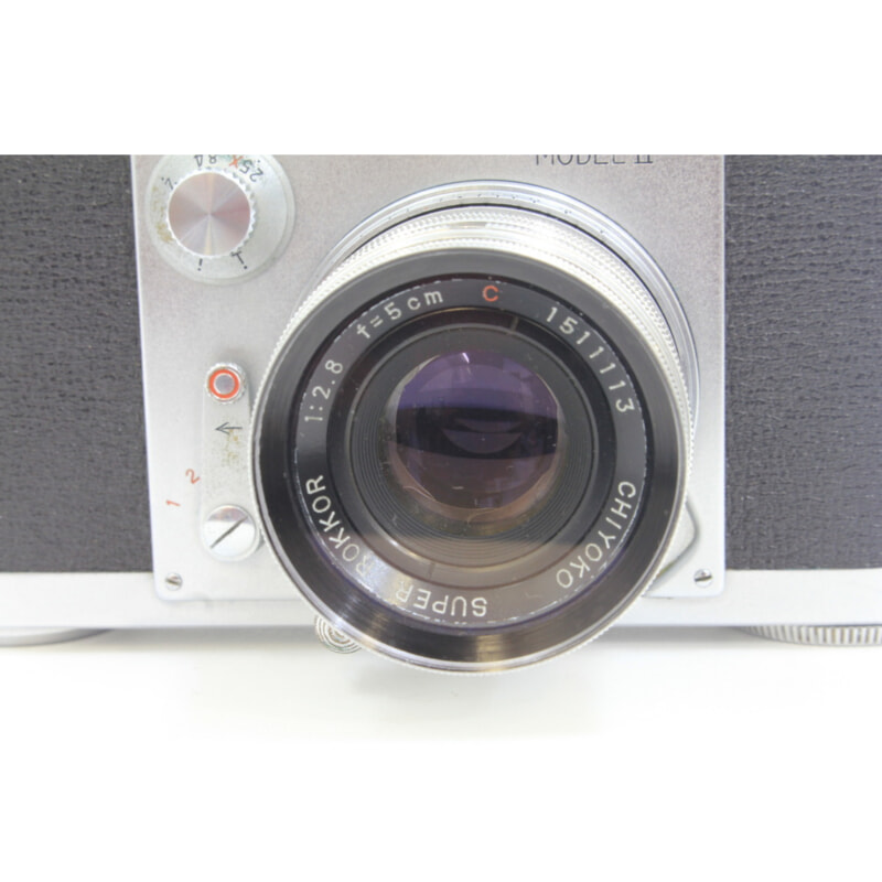 Minolta ミノルタ レンジファインダーカメラ MODEL Ⅱ CHIYOKO SUPER ROKKOR 1:2.8 f=5cmの画像1