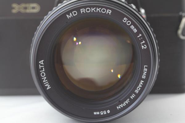 minolta（ミノルタ）XD フィルム一眼レフカメラ / MD ROKKOR 50mm F1.2の画像1