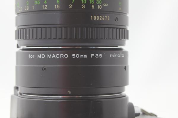 minolta（ミノルタ）XD フィルム一眼レフカメラ / MD ROKKOR 50mm F1.2の画像1