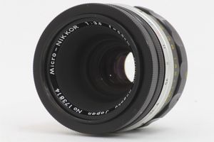 NIKON ニコン Micro-NIKKOR 1：3.5 ｆ＝5.5㎝ レンズの買取り品の画像