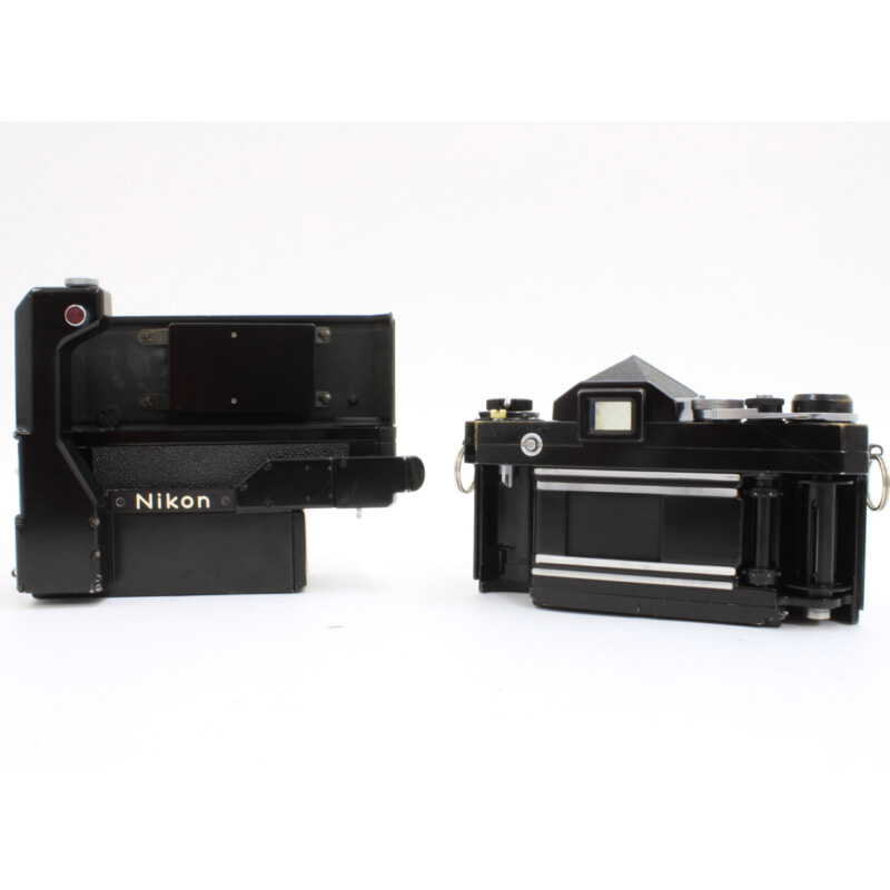Nikon ニコン 一眼レフカメラ Nikon F ブラックボディ NIKKOR Auto 1:14 f=50mm モータードライブ F36の画像1
