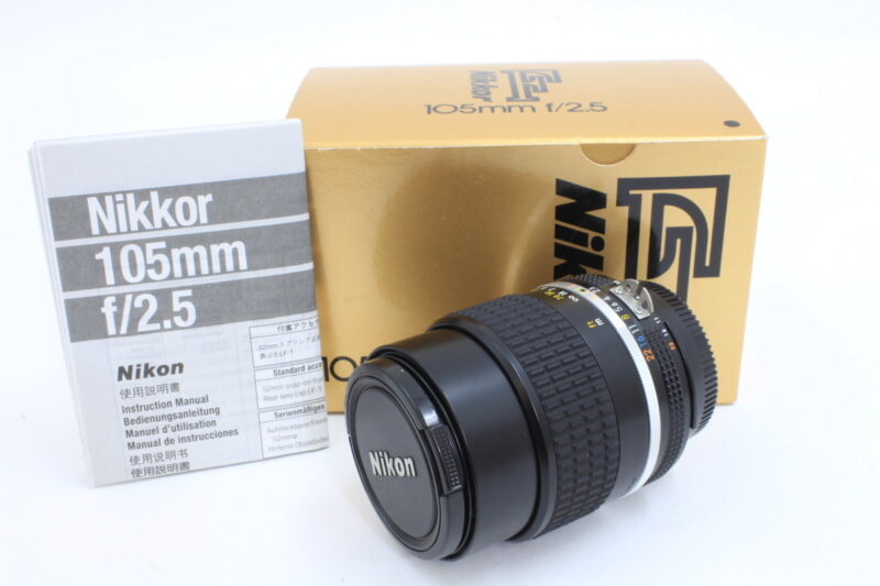 Nikon（ニコン）Nikkor 105mm F2.5 交換レンズの画像1
