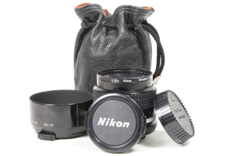 Nikon（ニコン）NIKKOR 85mm F2 中望遠レンズの画像1