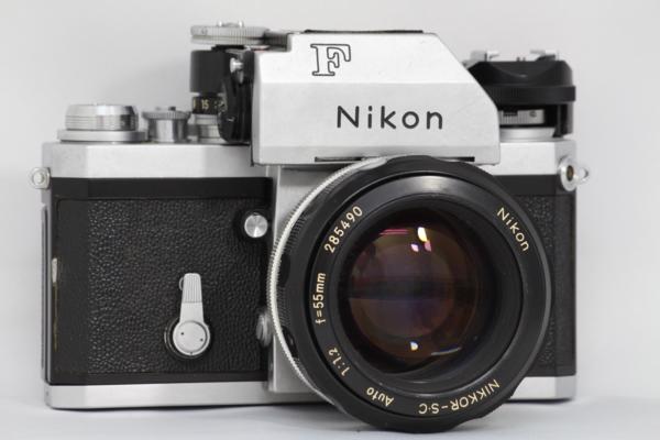 Nikon（ニコン）F アイレベル フィルム一眼レフカメラ・レンズ NIKKOR-S・C Auto 55mm F1.2の画像1