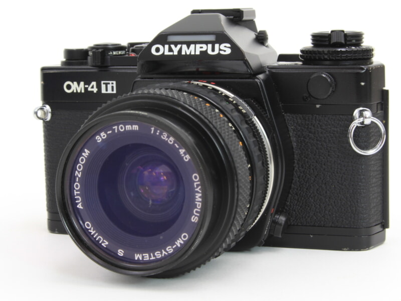 OLYMPUS（オリンパス）OM-4 Ti フィルム一眼レフカメラ / S ZUIKO AUTO-ZOOM 35-70mm F3.5-4.5の画像1