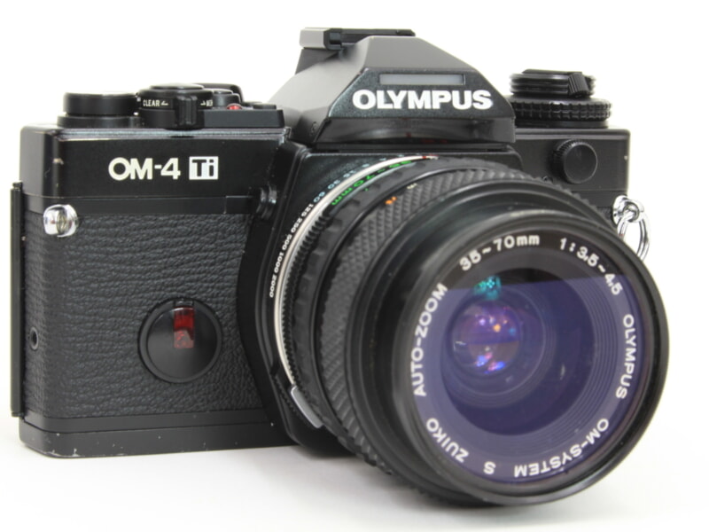 OLYMPUS（オリンパス）OM-4 Ti フィルム一眼レフカメラ / S ZUIKO AUTO-ZOOM 35-70mm F3.5-4.5の画像1