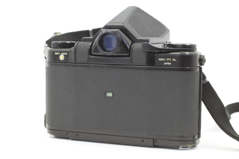 ASAHI PENTAX（アサヒペンタックス）6×7 中判カメラ・レンズ TAKUMAR 75mm F4.5 + 純正ウッドグリップの画像1