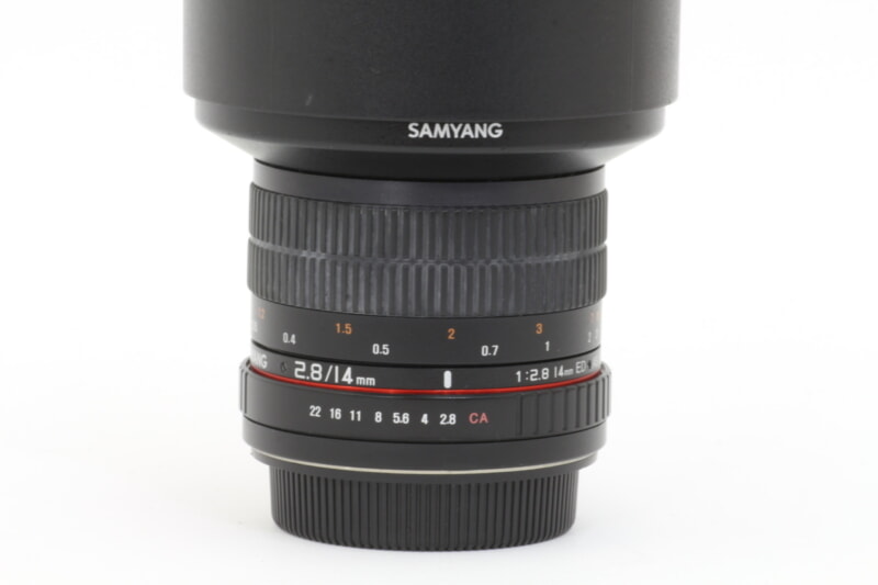SAMYANG（サムヤン）14mm F2.8 ED AS IF UMC 超広角MFレンズ キヤノンEFマウントの画像1