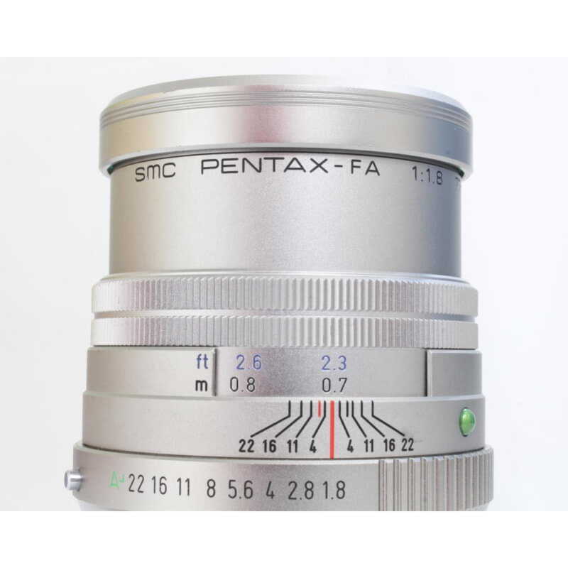 PENTAX SMC PENTAX-FA 1：1.8 77㎜ Limited レンズの画像1