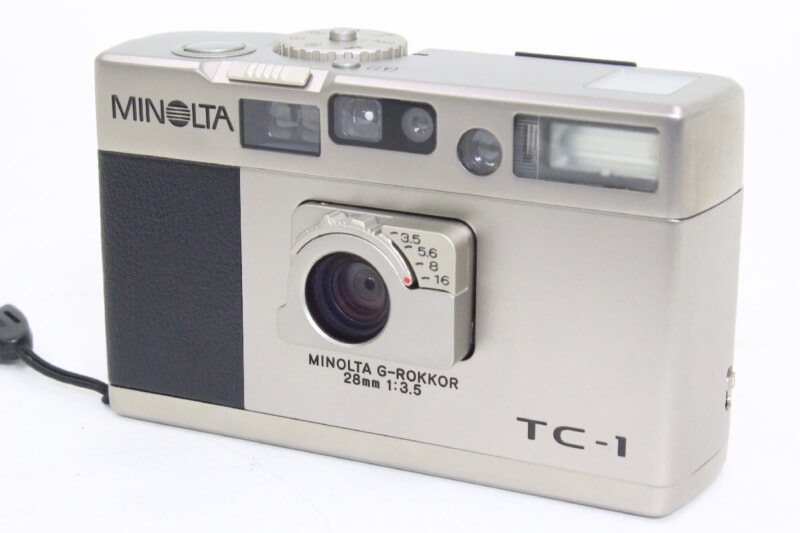 買取実績 |MINOLTA（ミノルタ）超小型高級コンパクトフィルムカメラ TC