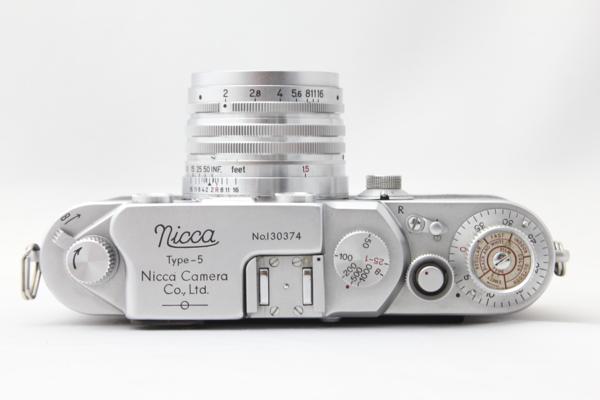 nicca（ニッカ）Type-5 レンジファインダーカメラ / NIKKOR-H・C 5cm F2の画像1