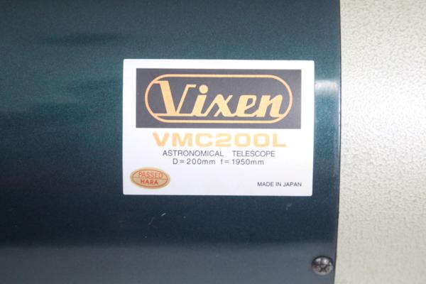 Vixen（ビクセン）天体望遠鏡 VMC200L（VMC式）鏡筒の画像1