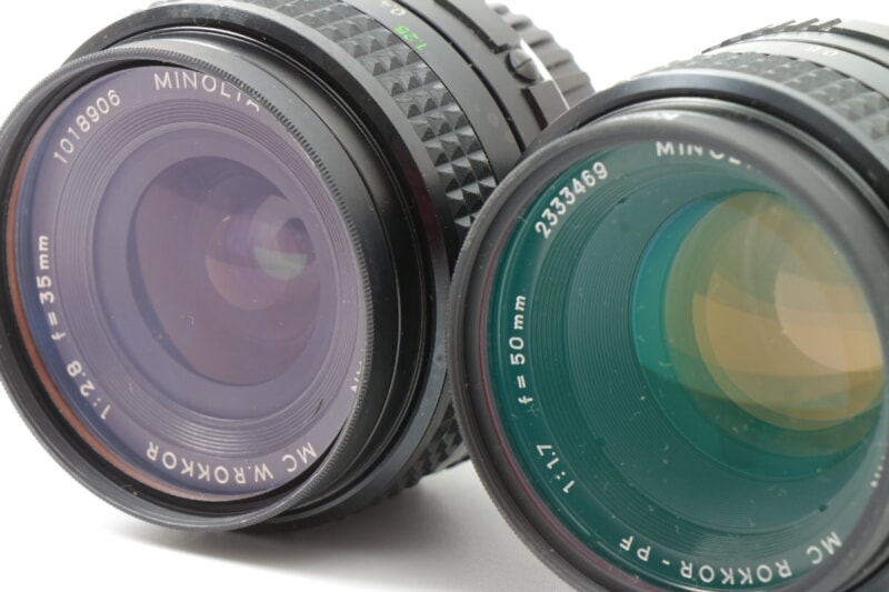 MINOLTA（ミノルタ）X-700 フィルム一眼レフカメラ / MC W.ROKKOR 2本の画像1