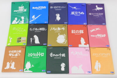 ジブリ作品 Blu-ray まとめセット 宮崎駿の買取り品の画像