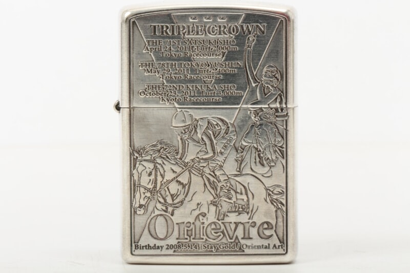 ZIPPO・Orfevre 3冠達成記念  2012年製の画像1