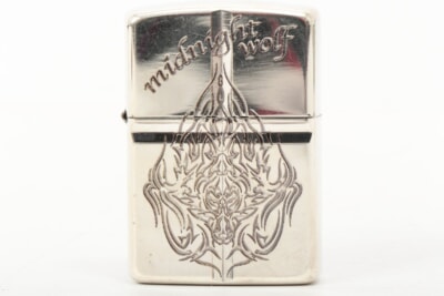 ZIPPO ・midnight wolf 着火確認済 2006年製の買取り品の画像