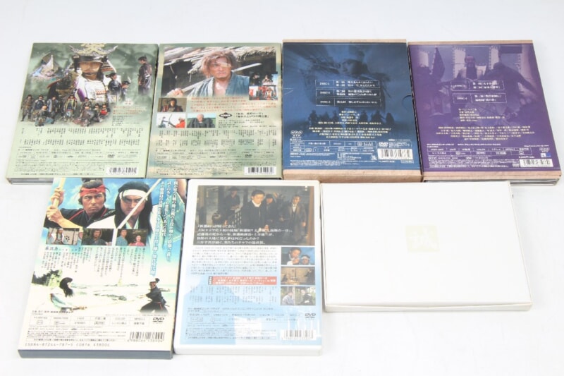 NHK 大河ドラマ ・ DVDまとめセット 新選組/独眼竜政宗/巌流島などの画像1