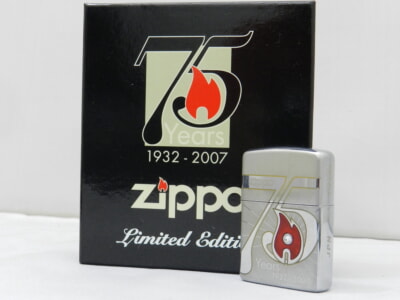 Zippo 75TH ANNIVERSARY Limited Edition 1932-2007( 75周年記念限定品 )の買取り品の画像
