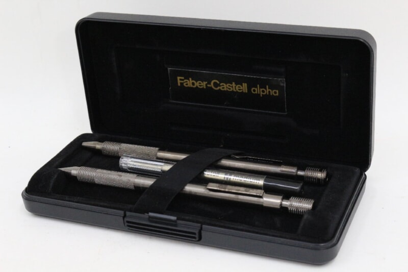 Faber-Castell alpha ブラックシャープペンシルセット Faber-Castell alpha ブラックシャープペンシルセット Faber-Castell
