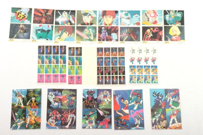 【当時物】 カバヤ食品/アマダ  ガンダム ステッカー まとめの画像1