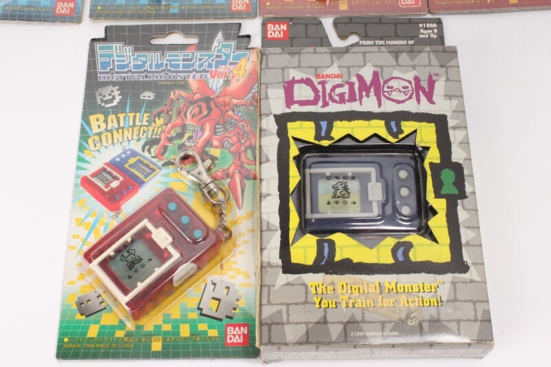 【当時物】BANDAI  デジタルモンスター ver.2×2/ver.3×2/ver.4/初代海外版 計6点セット デジモンの画像1