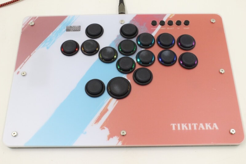 TIKITAKA  レバーレスコントローラー 16ボタン アケコンの画像1