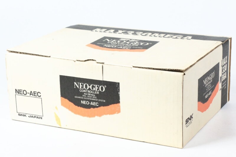 【当時物・外箱付】 SNK 〇NEO・GEO ネオジオ コントローラーの画像1