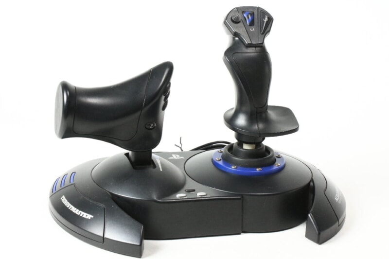 THRUSTMASTER  PS4対応 [T.Flight Hotas 4 エースコンバット 7 SKIES UNKNOWN EDTION] フライトコントローラーの画像1
