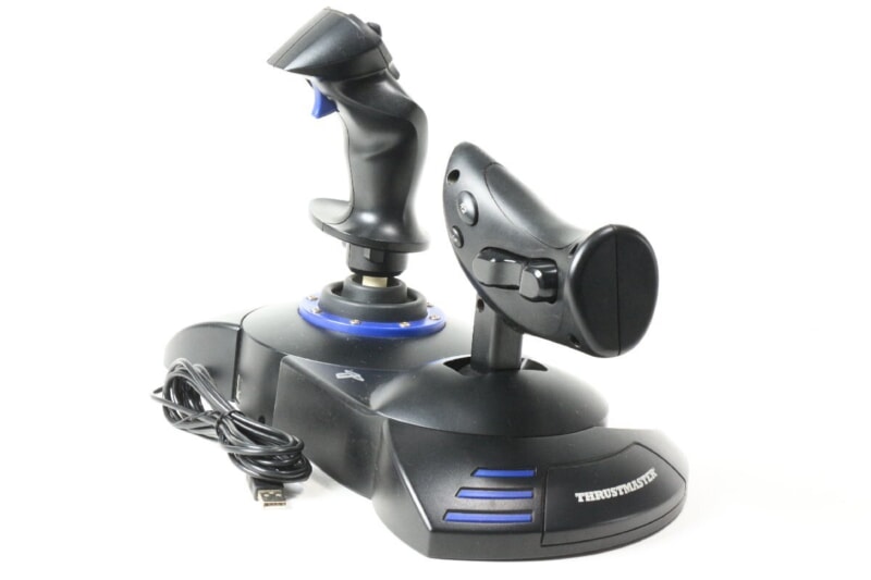 THRUSTMASTER  PS4対応 [T.Flight Hotas 4 エースコンバット 7 SKIES UNKNOWN EDTION] フライトコントローラーの画像1