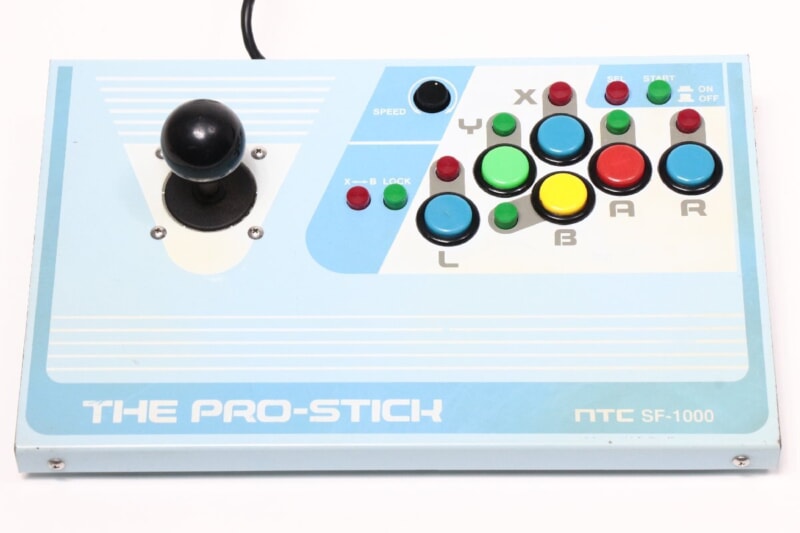 【動作品】 NTC  SF-1000 PRO-STICK スーパーファミコン用 アーケードスティック コントローラーの画像1