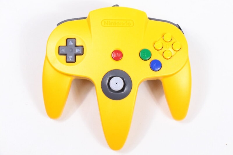 【未使用品】 Nintendo64 コントローラブロス [イエロー] 任天堂の画像1