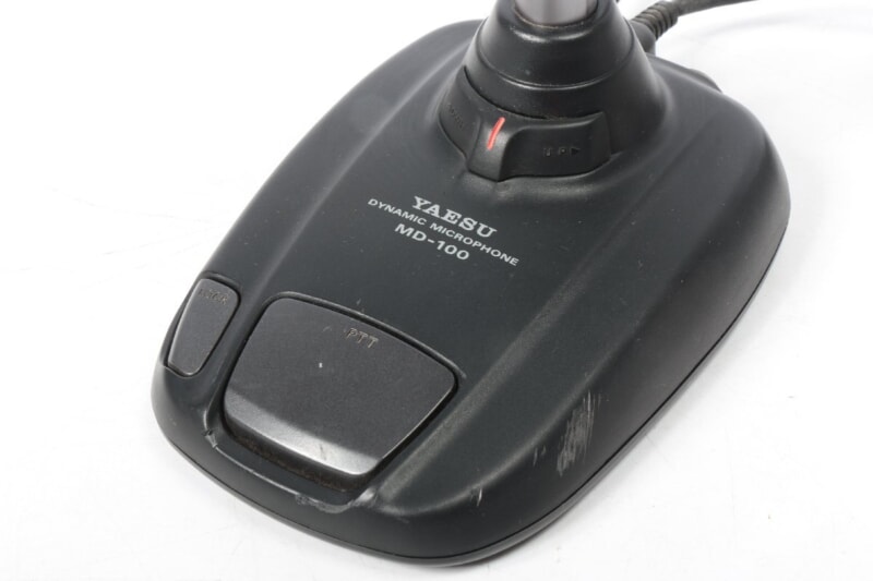 YAESU  [MD-100] デスクトップ型ダイナミックマイクロホン スタンドマイク 八重洲無線の画像1