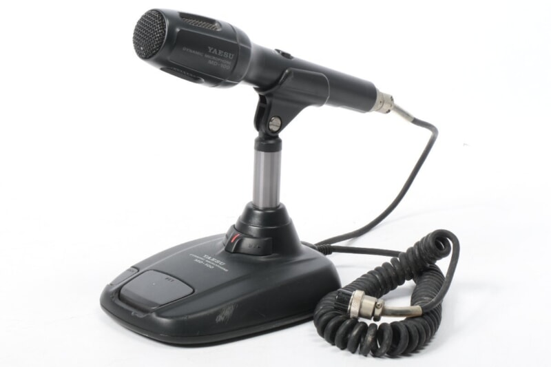 YAESU  [MD-100] デスクトップ型ダイナミックマイクロホン スタンドマイク 八重洲無線の画像1