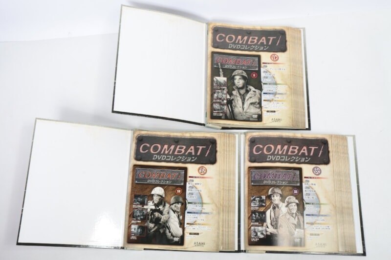 COMBAT！DVDコレクション  全50巻・英雄の条件 人間の生命 解説資料ファイル付き 朝日新聞出版の画像1
