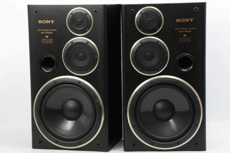 SONY/ソニー  V750 システムコンポ [アンプ][CD][チューナー][カセット][イコライザー][スピーカーペア]の画像1