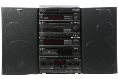 SONY/ソニー  V750 システムコンポ [アンプ][CD][チューナー][カセット][イコライザー][スピーカーペア]