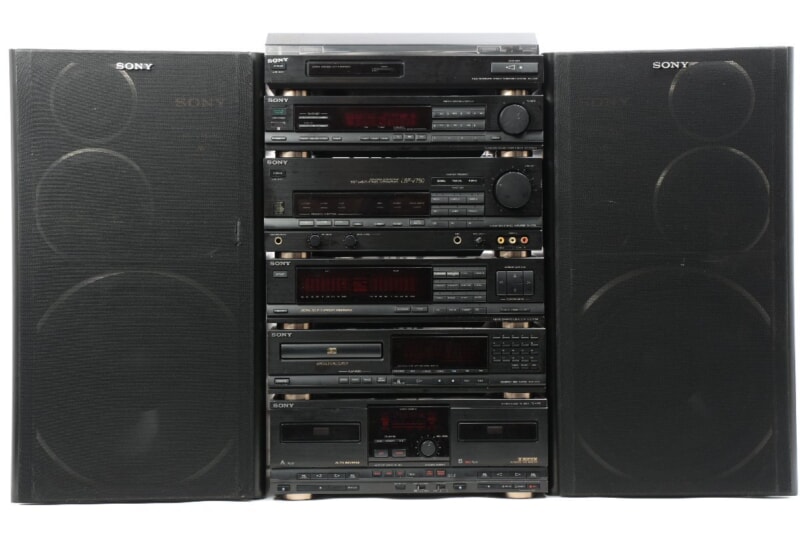 SONY/ソニー  V750 システムコンポ [アンプ][CD][チューナー][カセット][イコライザー][スピーカーペア]の画像1