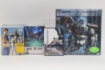 機動警察パトレイバー DVDメモリアルボックス/WXⅢ/The movie まとめての買取り品の画像