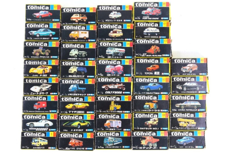 トミカ初期国産車シリーズ