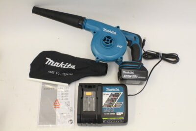 makita マキタ 充電式ブロワ UB182DRF リチウムイオンバッテリの買取り品の画像