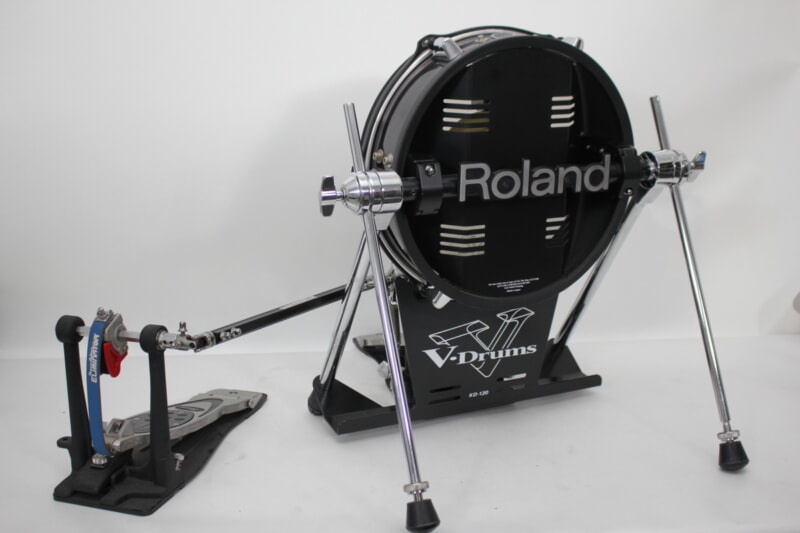 Roland（ローランド） KD-120 / Pearl（パール） P-2002B 電子ドラム パッド/ツインペダルの画像1