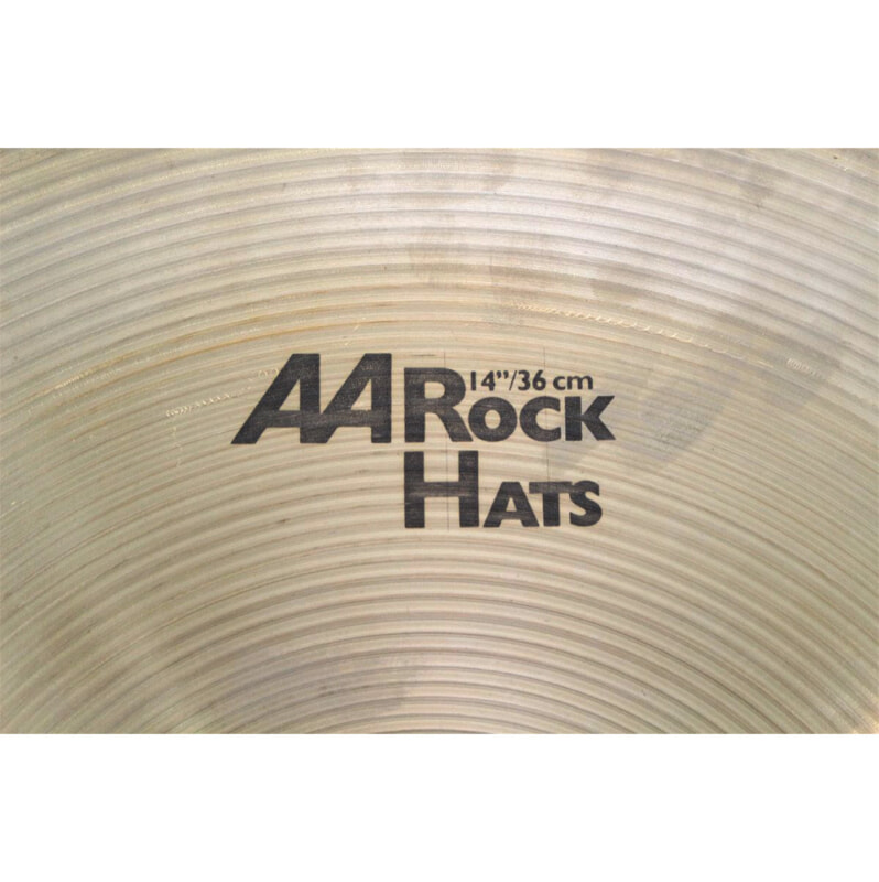 SABIAN (セイビアン) ハイハット シンバル AA Rock Hats 14インチ（36㎝）の画像1