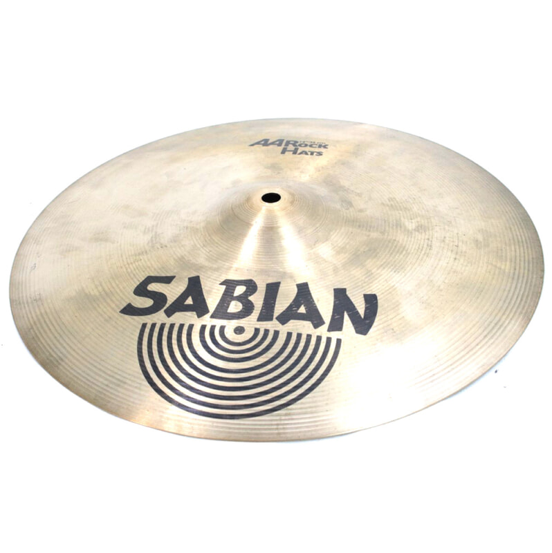 SABIAN (セイビアン) ハイハット シンバル AA Rock Hats 14インチ（36㎝）の画像1