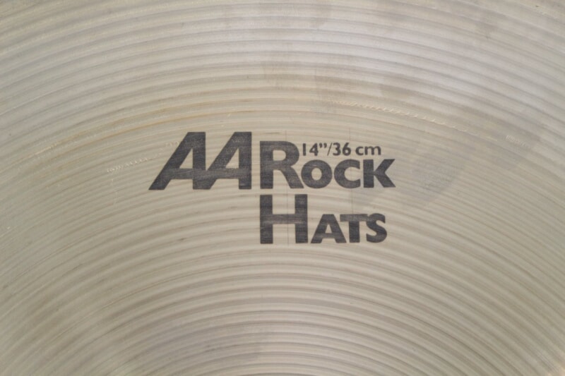 SABIAN (セイビアン) ハイハット シンバル AA Rock Hats 14インチ（36㎝）の画像1