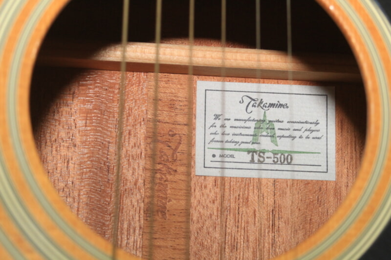 Takamine（タカミネ）アコースティックギター TS-500の画像1
