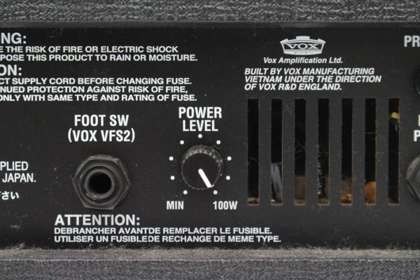 VOX（ボックス）Valvetronix ADシリーズ ヘッドアンプ AD100VTHの画像1