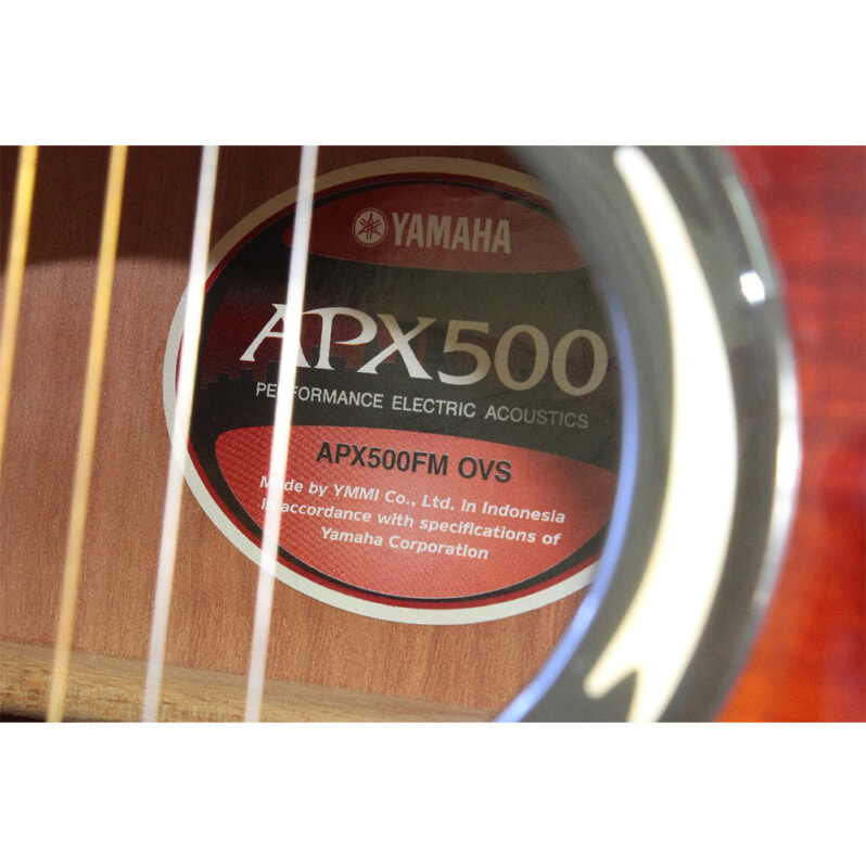 YAMAHA（ヤマハ）APX500FM OVS エレアコ ソフトケース付きの画像1