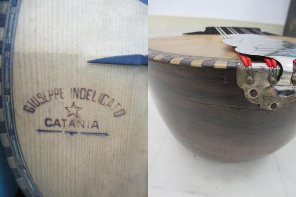 GIUSEPPE INDELICATO（ジュゼッペ・インデリカート） CATANIA マンドリン オールドの画像1